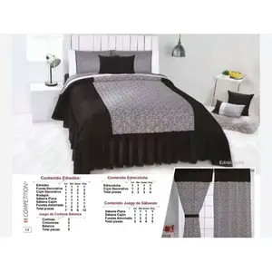 Baruk Quilt Set King Size 4 Piece Modern Geometric Pattern All Season Bedding Home Use - Product Image 4
