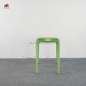 Tabouret empilable en plastique simple, design moderne pour <span class=keywords><strong>restaurant</strong></span>, café, bureau et réception d'hôtel, chaise multi-usages - Product Image 6