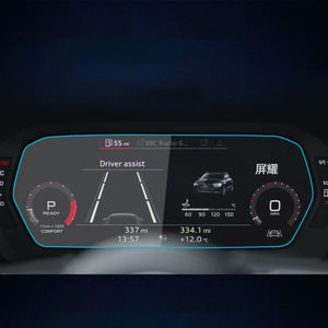 Protection d'écran de tableau de bord GPS de voiture Film trempé renforcé pour <span class=keywords><strong>Audi</strong></span> <span class=keywords><strong>S3</strong></span> <span class=keywords><strong>2021</strong></span> 2022 2023 2024 2025 - Product Image 2