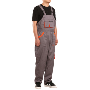 Pantaloni con bretelle da <span class=keywords><strong>lavoro</strong></span> T/C tuta da uomo con bretelle da uomo di nuova <span class=keywords><strong>moda</strong></span> di Design generale per lavorare - Product Image 3