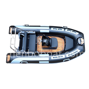 12ft vendita diretta della fabbrica in vetroresina scafo barca <span class=keywords><strong>a</strong></span> <span class=keywords><strong>remi</strong></span> <span class=keywords><strong>gommone</strong></span> pesca <span class=keywords><strong>gommone</strong></span> RIB360C barca in nero - Product Image 4
