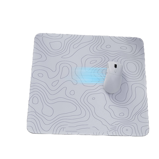 Factory Customized Printed Smooth Waterproof Tempered Gaming Glass Mouse Pad Cartoon Style Stock Factory Product