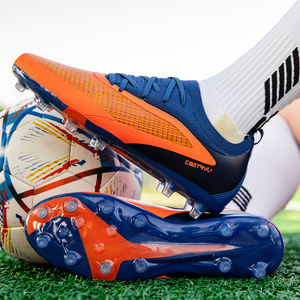 Chaussures de football pour hommes à crampons longs, semelle KPU, en maille respirante, personnalisées ODM pour grands <span class=keywords><strong>enfants</strong></span> et adultes - Product Image 4