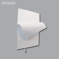 Film PET rectangulaire 200x300mm 220V IP54 pour miroir de salle de bain intelligent, tapis chauffant dégivreur, film anti-buée électronique