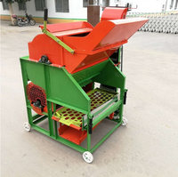 Machine robuste de décorticage et de ramassage d'arachides diesel pour usage agricole, ramasseur automatique d'arachides pour conditions de terrain sec et humide