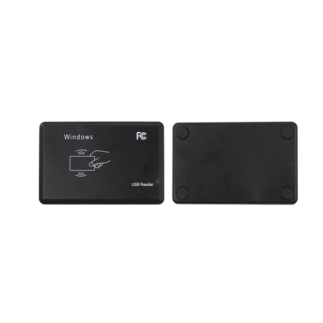 Desktop W20A ISO14443A 13.56Mhz IC RFID Reader Writer USB RS232 Plug & Play Easy Setup ABS Material Office Attendance System