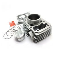 Kit de Cilindro para Motocicleta TITAN150 de 57.3mm, Bloque de Cilindro con Pistón, Anillos y Juntas para CG TITAN 150 CBF150
