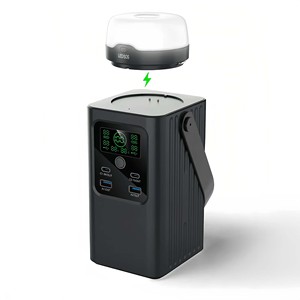100W <span class=keywords><strong>Powerbank</strong></span> 60000mAh Schnellladung Mobile Stromstation Tragbare <span class=keywords><strong>Powerbank</strong></span> mit Campinglampe Laterne Taschenlampe - Product Image 1