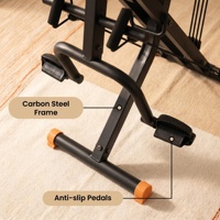 Máquina Profesional para Ejercicios Abdominales, de Piernas y Cadera, para Uso Doméstico o Comercial, Tipo Horse Rider con Cuerda de Resistencia