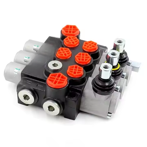 Válvula Hidráulica para Excavadora Manual P40, Soluciones Llave en Mano para Válvula Direccional Monobloque de 3 Vías - Product Image 3