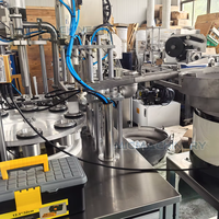 Máquina de Llenado de Cartuchos de Silicona de Alta Precisión con Control PLC, Llenadora Vertical de Sellador con Asistencia Manual