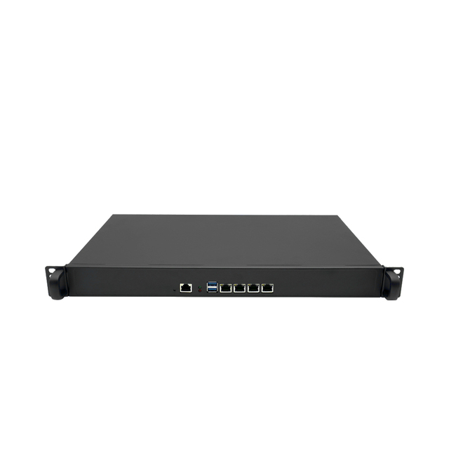 1U Rack Firewall Mini PC N100 pfSense Appliance 4 Ethernet Ports Intel pc router X86 NICs 2.5G AES-NI Watchdog capable