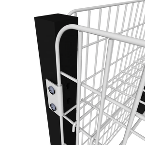 Tùy Chỉnh Có Thể Gập Lại Pallet Dây Kim Loại Lưu Trữ Lồng Giá Siêu Thị Khuyến Mãi Bảng Hiển Thị Đứng Cho Thực Phẩm Uống Đồ Chơi Kho Sử Dụng - Product Image 3