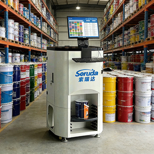 Mezclador de Pintura SORUDA de 50L con Agitador Vertical, Control Digital PLC, Acero Inoxidable, Motor de CA de 400V - Product Image 5