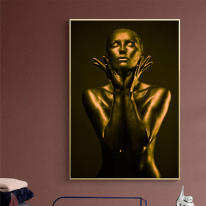 Africa canvas print immagini da parete fiore luminoso kit pittura diamante regalo artistico donna africana vernice per pittura opera d'arte da parete - Product Image 6