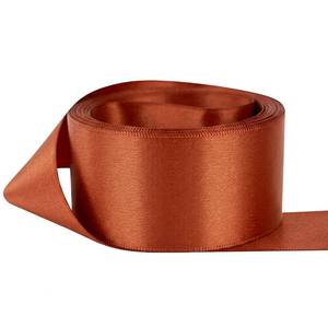 Pita Satin Cetak Terracotta 40mm Gulungan Poliester untuk Menjahit, Seni, Kerajinan, Pita, Gaun, Pembungkus Kado, Pernikahan, Ulang Tahun - Product Image 1