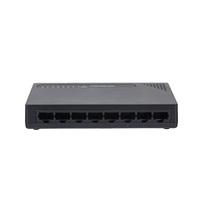 Switch de Red Industrial Confiable de 8 Puertos, 1000 Mbps, Gigabit RJ45, Negociación Automática, Switch Ethernet de Escritorio No Administrado