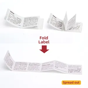 Multi-layers Multi Color Waterproof Custom Label Sticker Self-adhesive Printed Labels