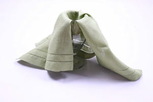 Luxury Table Napkin 100 Percent <b>Linen</b> Handmade Napkin 60x60cm Double Stitched Hem for Wedding Events - Product Image 3