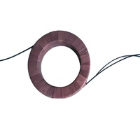 Disesuaikan 138mm/100mm jenis lembut nanokristalin Toroidal Mode umum Choke transformator arus harga pabrik inti besi