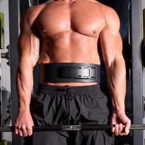 Cinturón de Levantamiento de Pesas de Cuero de Alta Calidad 2025, Cinturón de Levantamiento de Pesas con Palanca <span class=keywords><strong>para</strong></span> Entrenamiento en Gimnasio, Cinturón de Powerlifting de Cuero Vacuno - Product Image 6