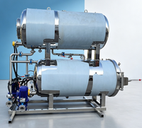 Machine de stérilisation rotative à immersion dans l'eau, petite machine de stérilisation, machine de stérilisation rotative