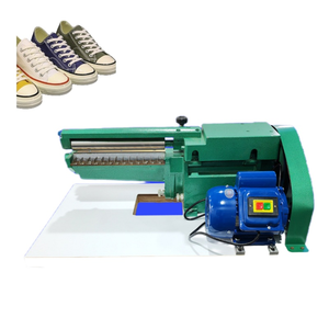 Machine à coller électrique multifonctionnelle à vitesse réglable pour l'application de colle jaune sur les empeignes de chaussures en cuir et les panneaux. - Product Image 4