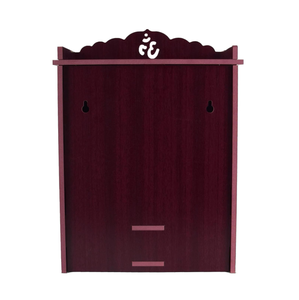 Indian Hindu Temple God Stand Temple Wall Mounted Wooden Puja <strong>Mandir</strong> for Home - Product Image 4