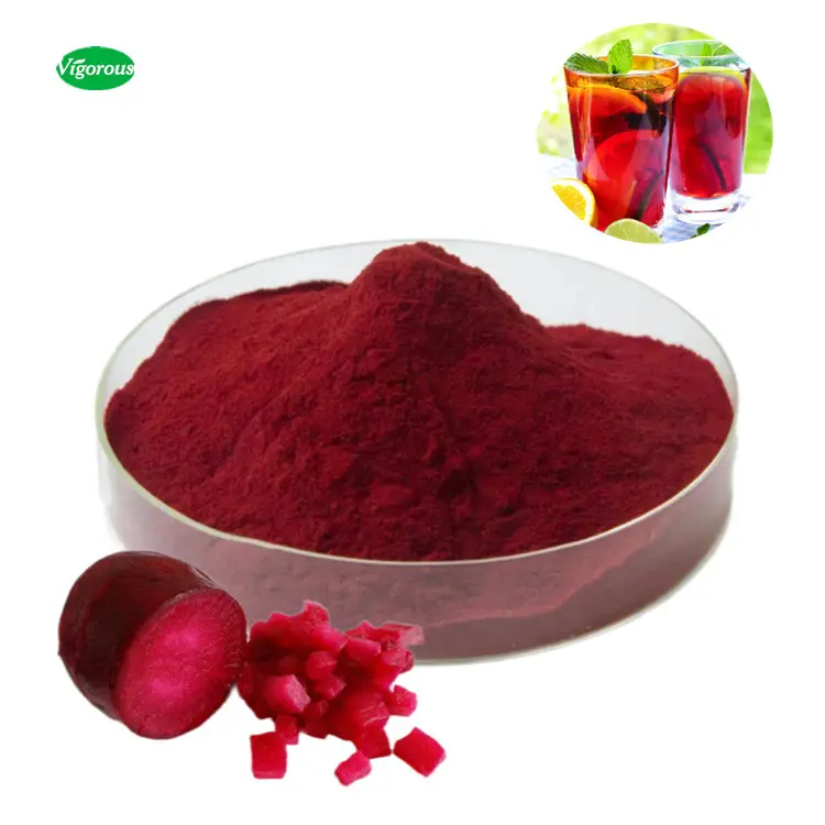 Food grade alta qualidade Rabanete vermelho orgânico Extrato DYE E10 Rabanete Vermelho