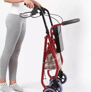 Deambulatore Pieghevole Leggero con Cestino per la Spesa - Ausilio per la Mobilità Anziani e <span class=keywords><strong>Carrello</strong></span> Portatile per Camminare - Vendita all'Ingrosso - Product Image 3