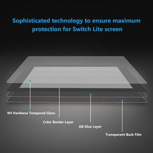 Protector de Pantalla de Vidrio Templado 9H Personalizado para Consola Nintendo Switch Lite - Product Image 3