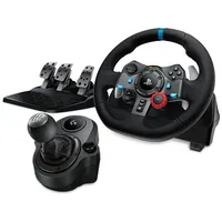 Logitech G920 setir kekuatan berkendara, paket pemindah gigi Stainless Steel 100% asli