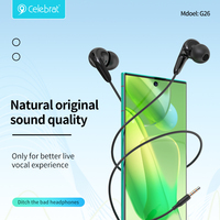 Pemasok terverifikasi In-ear Earphone berkabel mikrofon 3.5mm headphone Earbud bebas genggam Earphone kabel murah