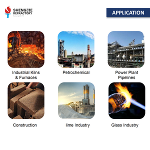 Tela Refractaria de Fibra Cerámica Resistente al Calor, Lámina de Aluminio de 2/3/5 mm, Material de Aislamiento, Alfombra Ignífuga, Sellado para Hornos - Product Image 5