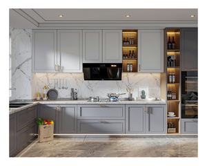 Muebles <span class=keywords><strong>de</strong></span> <span class=keywords><strong>Cocina</strong></span> <span class=keywords><strong>de</strong></span> Lujo Personalizados, Mueble <span class=keywords><strong>de</strong></span> <span class=keywords><strong>Cocina</strong></span> Modular <span class=keywords><strong>de</strong></span> Madera <span class=keywords><strong>para</strong></span> Colgar en la <span class=keywords><strong>Pared</strong></span>, Diseño Moderno - Product Image 1