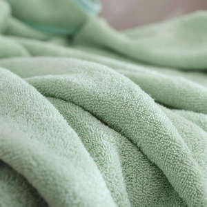 Serviette de bain pour enfants, écologique, douce, confortable, anti-UV, en coton, à capuche, logo personnalisable, poncho tissé, dessin animé, anti-bébé - Product Image 5