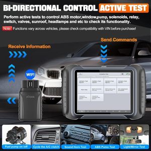 Xtool d8w v2.0 Wifi ô tô chẩn đoán quét công cụ xe chính lập trình ECU mã hóa Bi-directional kiểm tra xe máy quét với 42 + Reset - Product Image 5