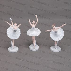 Filles voitures tableau de bord jouets <span class=keywords><strong>danseuse</strong></span> de ballet petite idée cadeau mini <span class=keywords><strong>ballerine</strong></span> en plastique figure jouet ensemble pour gâteau toppers 5.5'' - Product Image 1