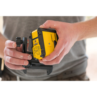Niveau laser industriel Stanley Cross 360 à faisceau rouge STHT77504-1 avec trépied FATMAX, ligne verte STHT77640-1, fabriqué en Italie