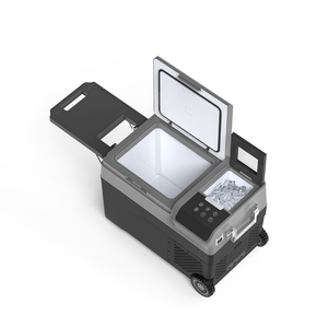 Eismaschine Gefrier schrank 12V 24V DC Batterie leistung Tragbarer Kompressor außerhalb Camping Kühlschrank - Product Image 4