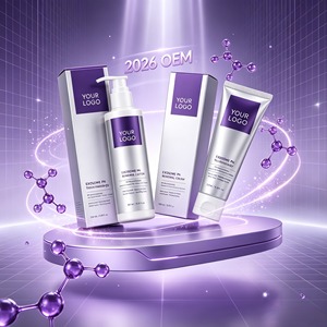 Loción y Crema Renovadora con Exosomas, Polinucleótidos, Vitamina C y Retinol, Reparación Nocturna, Iluminadora, Profesional, OEM - Product Image 1