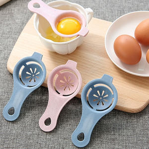 2-teiliges Manuelles Eierschläger- und Eierfilter-Werkzeugset Kunststoff-Separator zum Aufbrechen Roher Eierschalen Küchenhelfer für den Hausgebrauch - Product Image 4