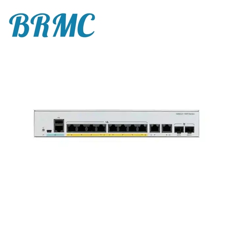 1000 Series 8 Ports Enterprise Class Layer 2 Gigabit Managed Ethernet PoE Switch C1000-8P-2G-L