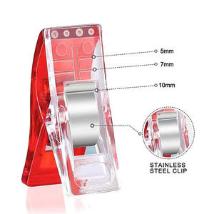 Personalizzazione all'ingrosso 20 pezzi Clip legante da 27mm in plastica Per cucire morsetti Per trapunta personalizzabili Clip Per indumento Per borsa - Product Image 6