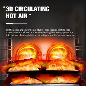 Máquina de desayuno 3 en 1 de alta calidad, sartén comercial y doméstica, Mini horno para café, barbacoa, pan, gran capacidad - Product Image 6