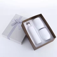 Bouteille isotherme à double paroi en acier inoxydable pour sublimation, 500 ml, écologique, avec coffret cadeau pour bureau