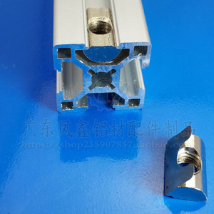 Tuerca con resorte Fx M4-M24 cincada para perfil de aluminio 3030 4040 - Product Image 3