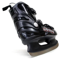 Chaussures de patinage sur glace réglables professionnelles personnalisées pour enfants et adultes à vendre