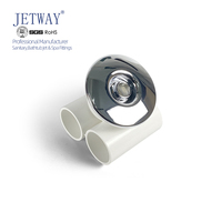 Boquilla de Hidromasaje Métrica H04-C80B JETWAY con Cubierta de ABS de 80 mm para Accesorios de Bañera de Hidromasaje