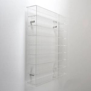 Lucite Da Collezione di Visualizzazione <span class=keywords><strong>Scaffali</strong></span> Giocattolo Auto A Parete Perspex Scaffalature Display Trasparente Modello di Auto Da Parete Acrilico di Caso di Esposizione - Product Image 2